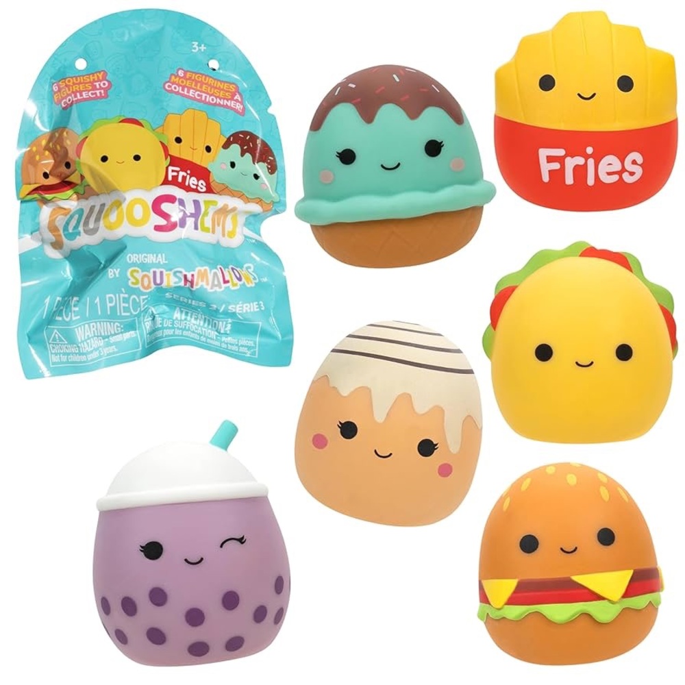 Squooshems by Squishmallows UNOPENED Mystery Bag Series 3 Food Squad Sealed